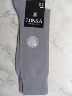 HIPLOMAT-pánské ponožky LONKA bílé 43-45 (29-30) 
