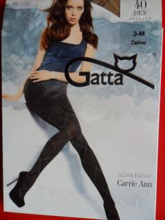 CARRIE ANN 20 40den-punčochové kalhoty Gatta nero(černá)