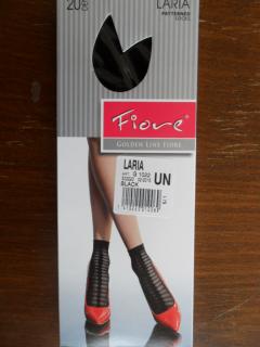 Fiore Laria 20 den Ponožky black-černé uni