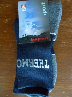 Dámské ponožky THERMO Bapon-Štepon tmavě modré 35-38 (23-25)