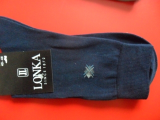 DAMPEL- pánské ponožky LONKA tmavě modré 43-45 (29-30) 