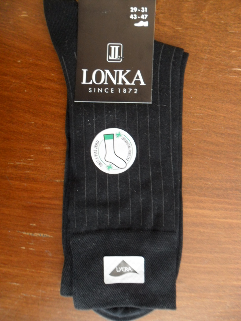 Lonka pánské ponožky Damictuz tmavěšedé 43-47(29-31)
