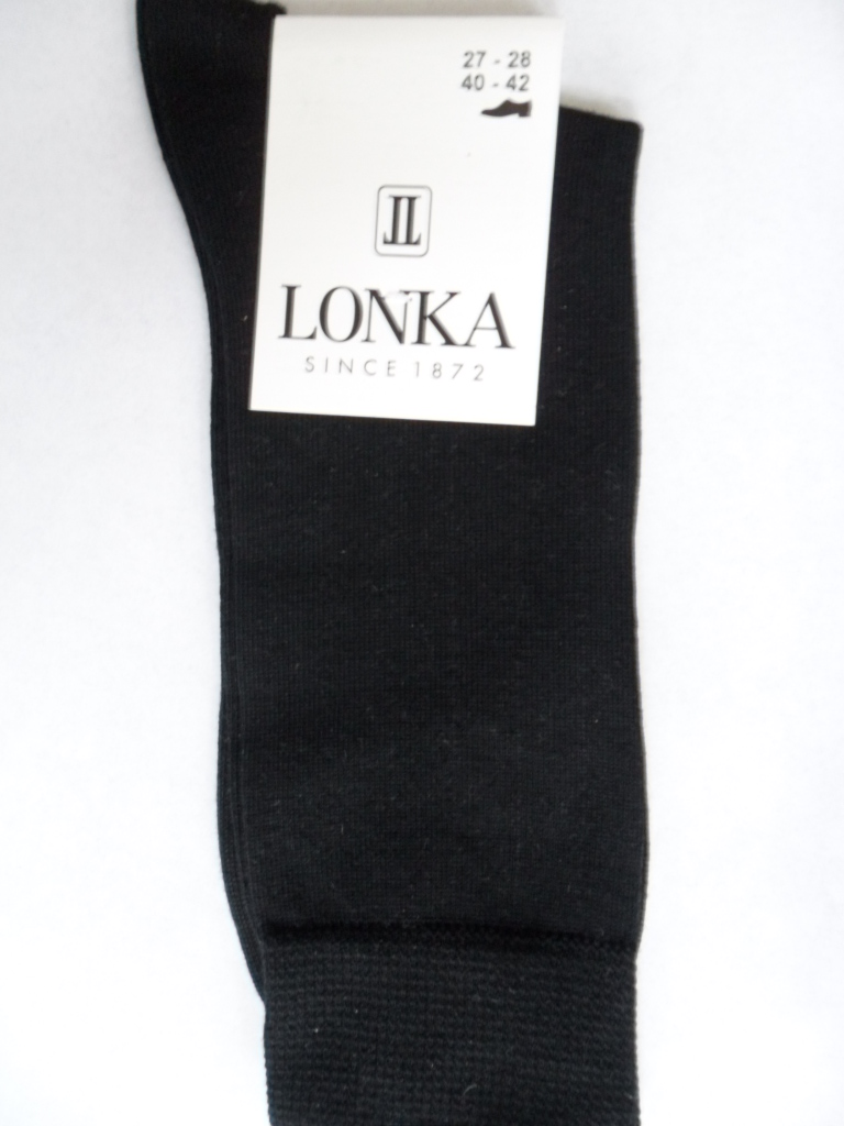 HALISTAN-pánské ponožky LONKA černé 43-45(29-30)