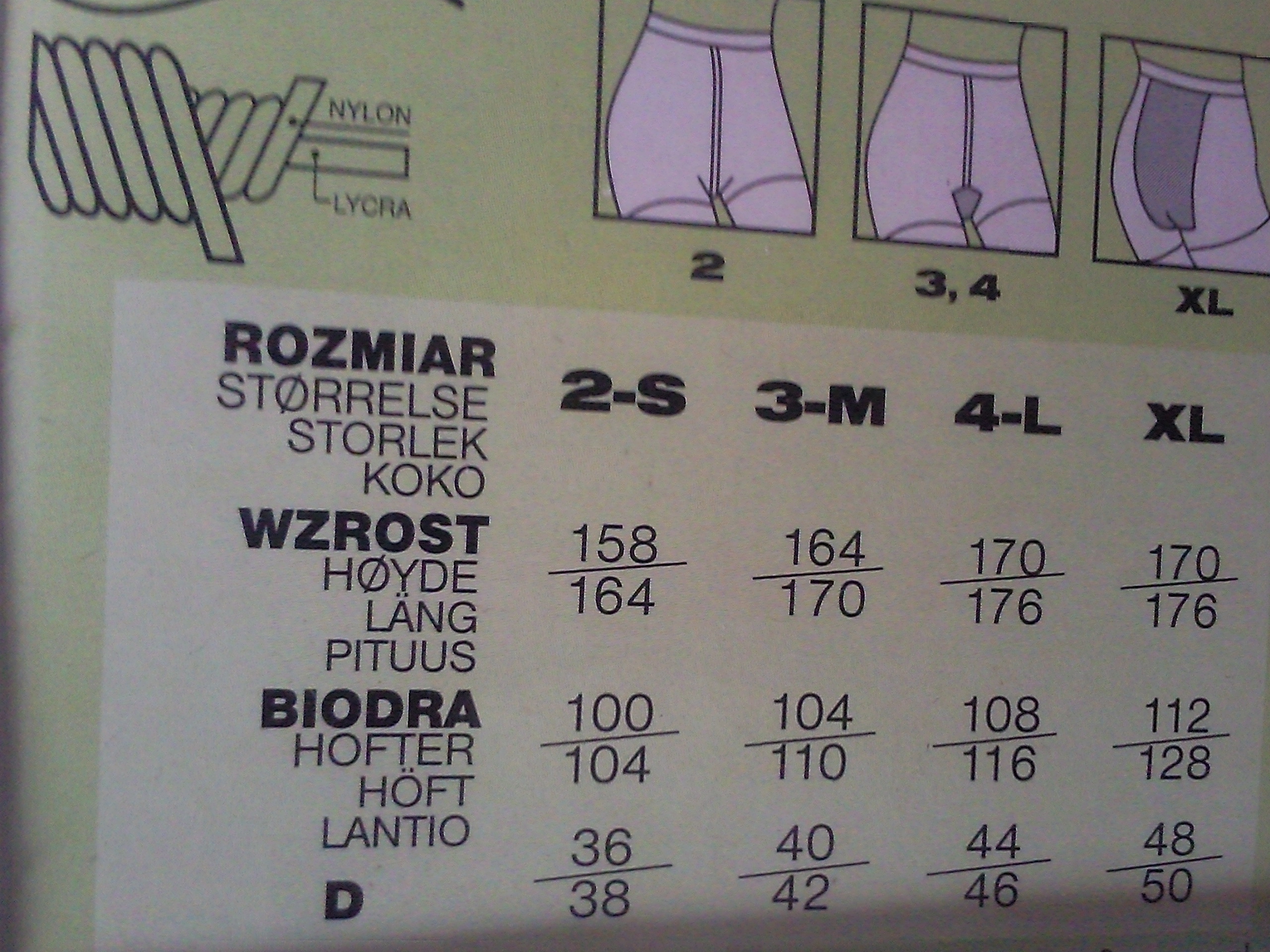 Fiore Lili 20 den Punčochové kalhoty white-bílé 2-S