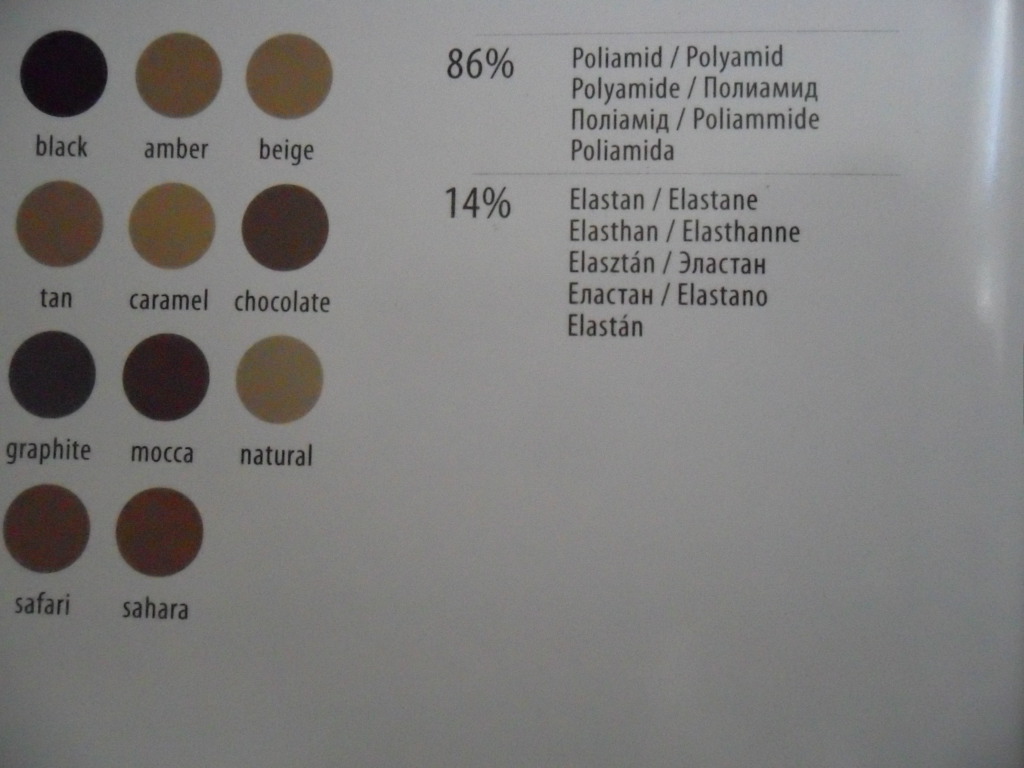Fiore Lili 20 den Punčochové kalhoty white-bílé 2-S