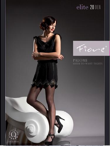 Fiore Palome 20 den Punčochové kalhoty black-černé 