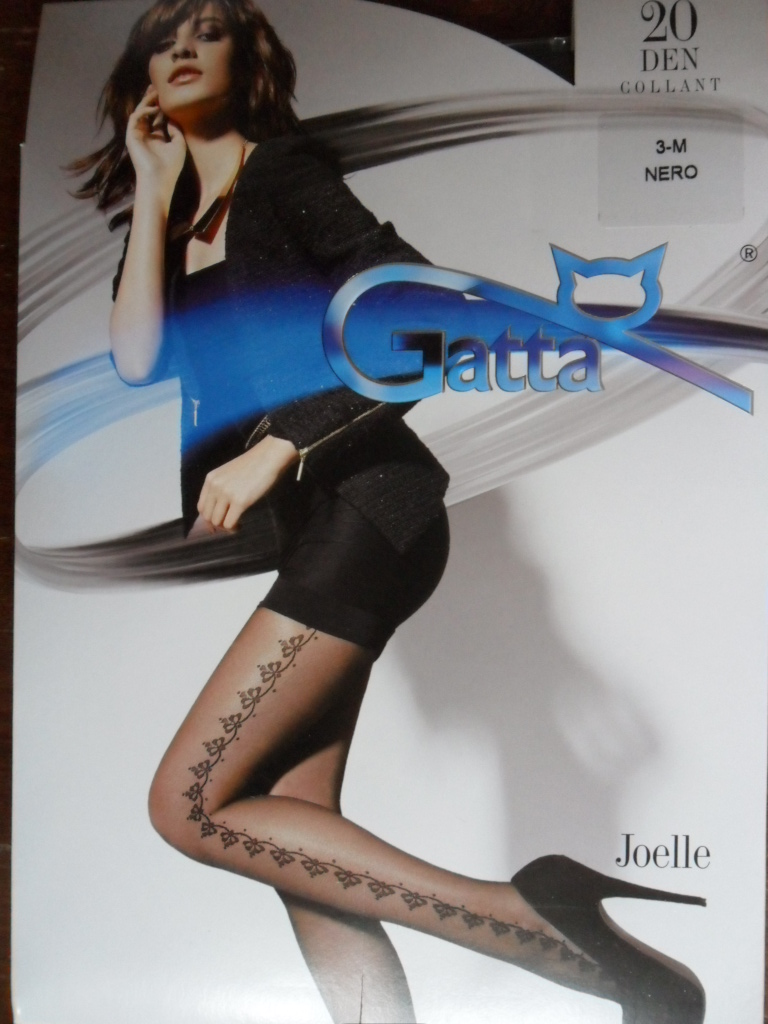 JOELLE 03 20den-punčochové kalhoty Gatta nero-černé 3-M