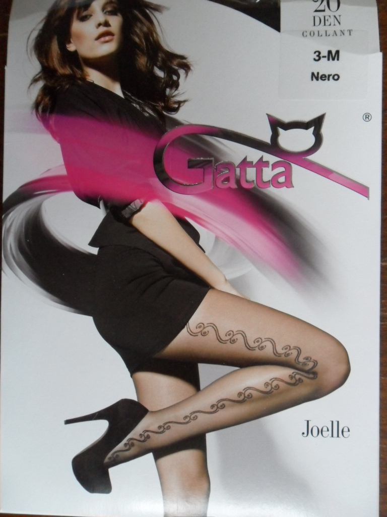 JOELLE 02 20den-punčochové kalhoty Gatta nero-černé 2-S
