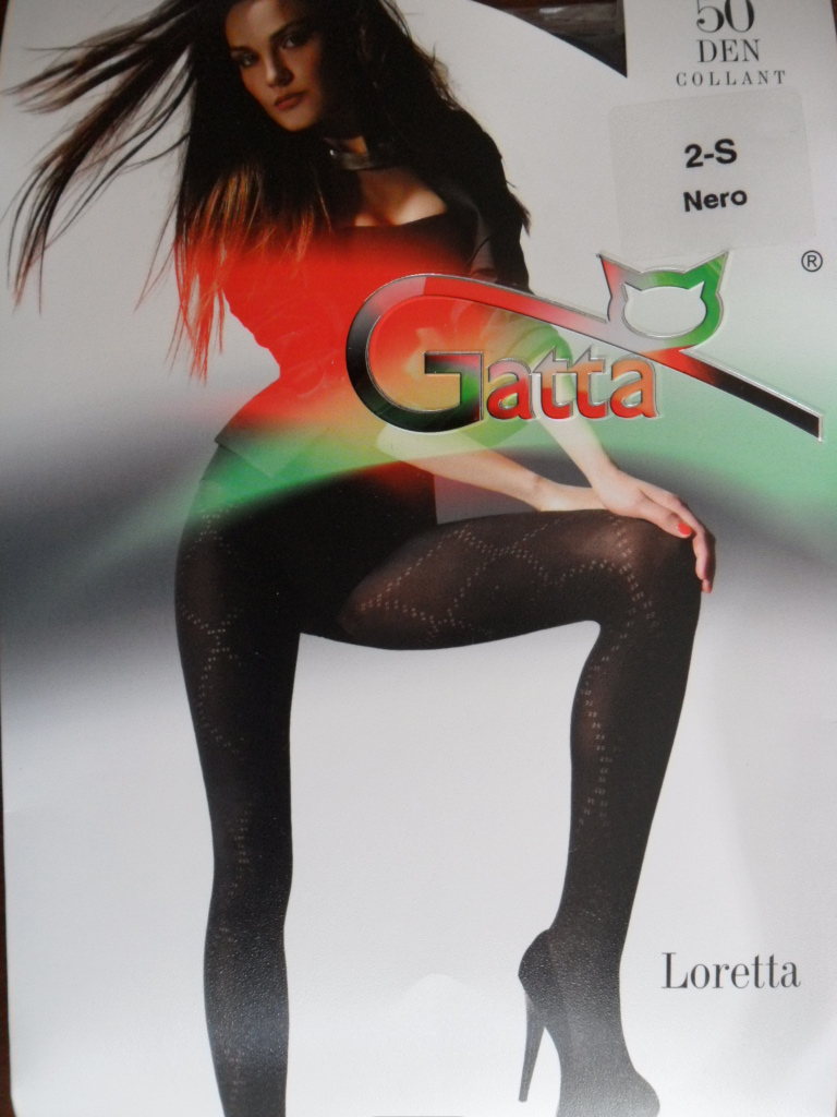 Gatta Loretta 77 50 den Punčochové kalhoty nero-černé