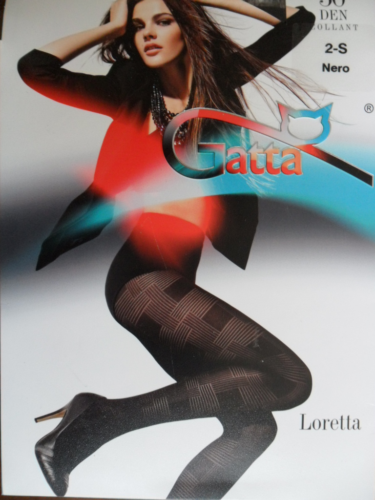 Gatta Loretta 78 50 den Punčochové kalhoty nero-černé
