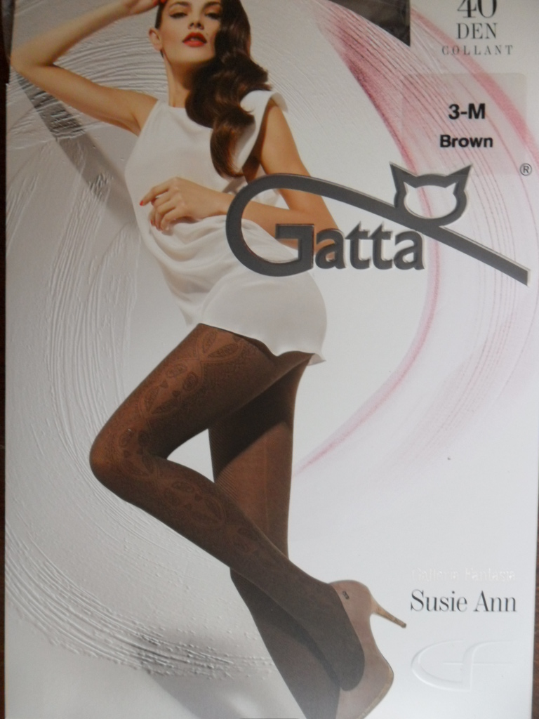 Gatta Susie ann 09 40 den Punčochové kalhoty brown-hnědé