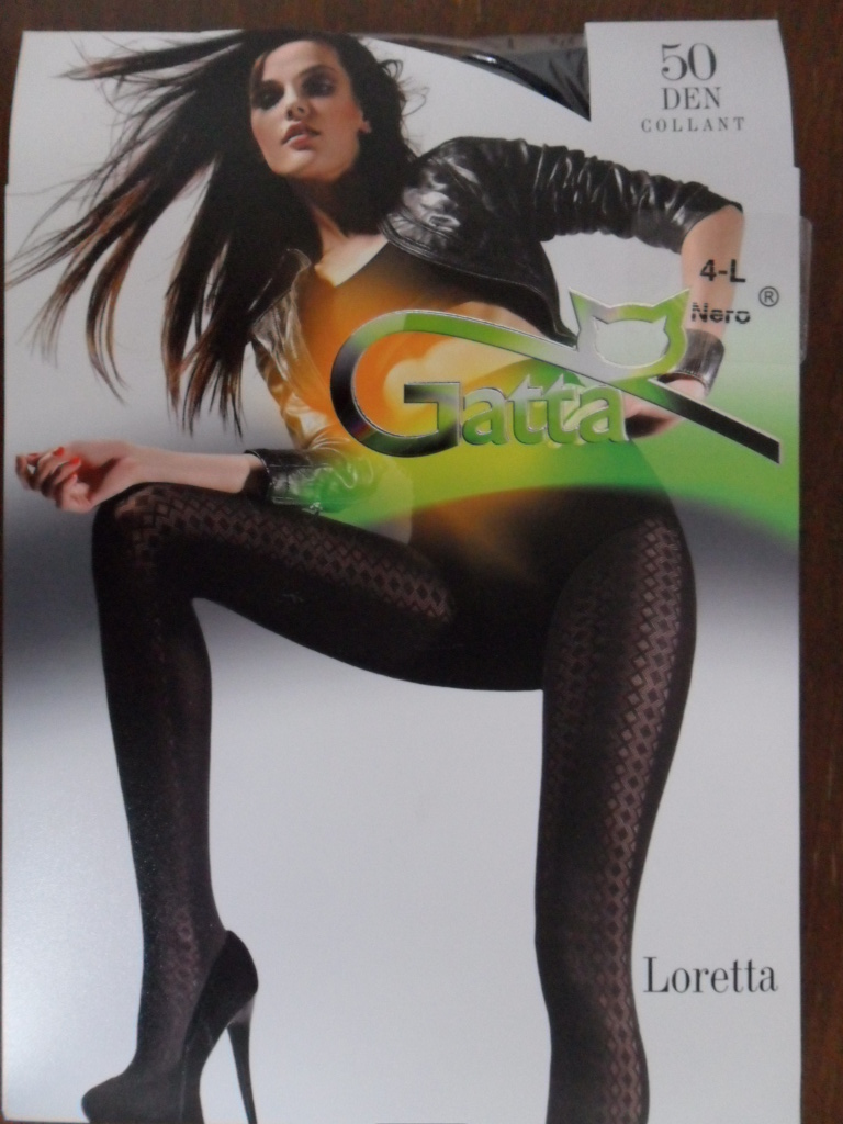 Gatta Loretta 73 50 den Punčochové kalhoty nero-černé 2-S
