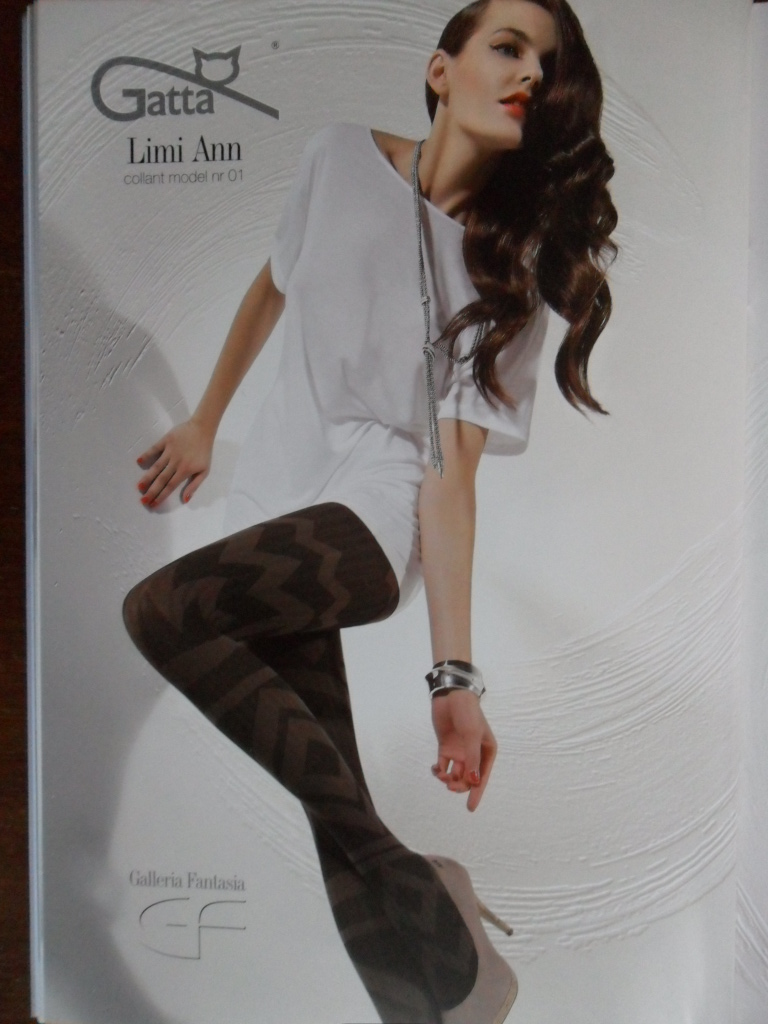 LIMI ANN 01 50den-punčochové kalhoty Gatta brown-hnědé