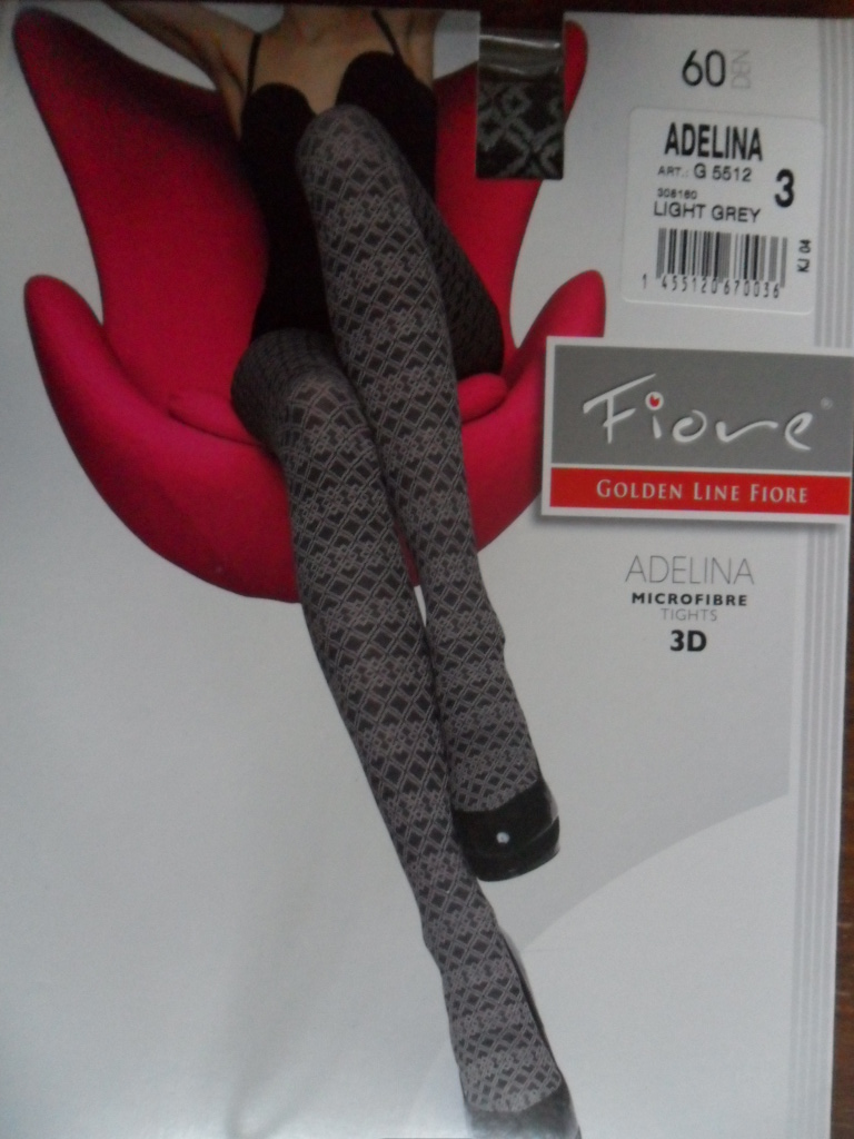 Fiore Adelina 60den Punčochové kalhoty  burgundy 2-S