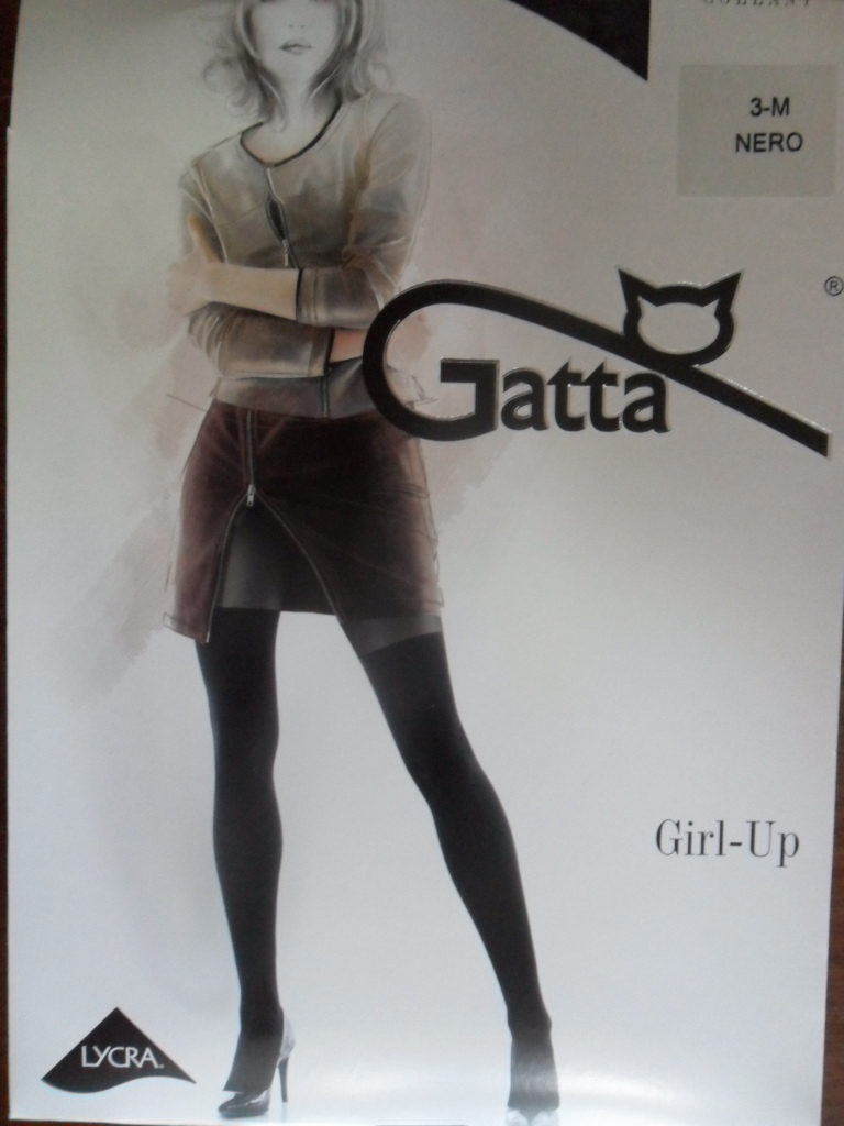 Gatta Girl - up 25 20 den Punčochové kalhoty nero-černé 4-L
