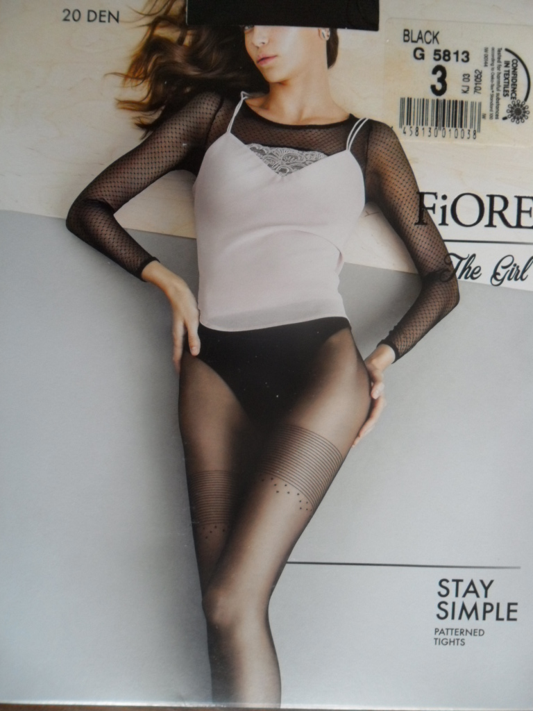 Fiore Stay simple 20 den Punčochové kalhoty  black-černé