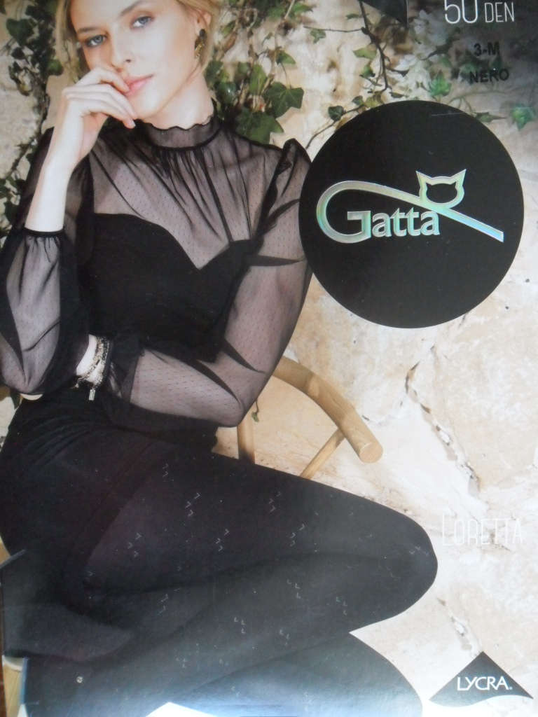 Gatta Loretta 112 50 den Punčochové kalhoty nero-černé