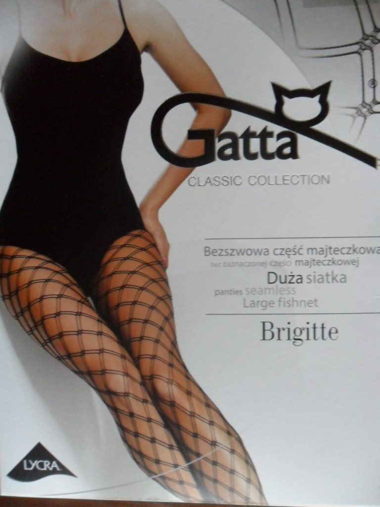BRIGITTE 03-punčochové kalhoty GATTA nero (černé) 1/2-XS/S