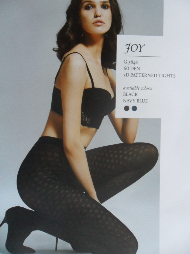Fiore Joy 60 den Punčochové kalhoty black-černé