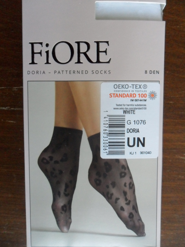 Ponožky 8den Fiore DORIA white-bílé uni