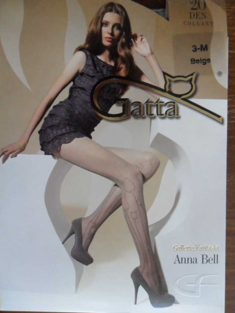 Punčochové kalhoty 20den Gatta ANNA BELL 01 beige-středně hnědé 3-M
