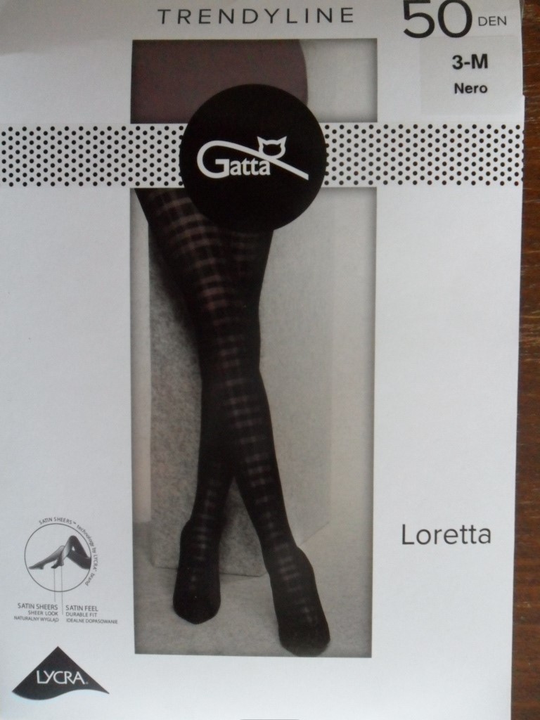 Gatta Loretta 127 50 den Punčochové kalhoty nero-černé