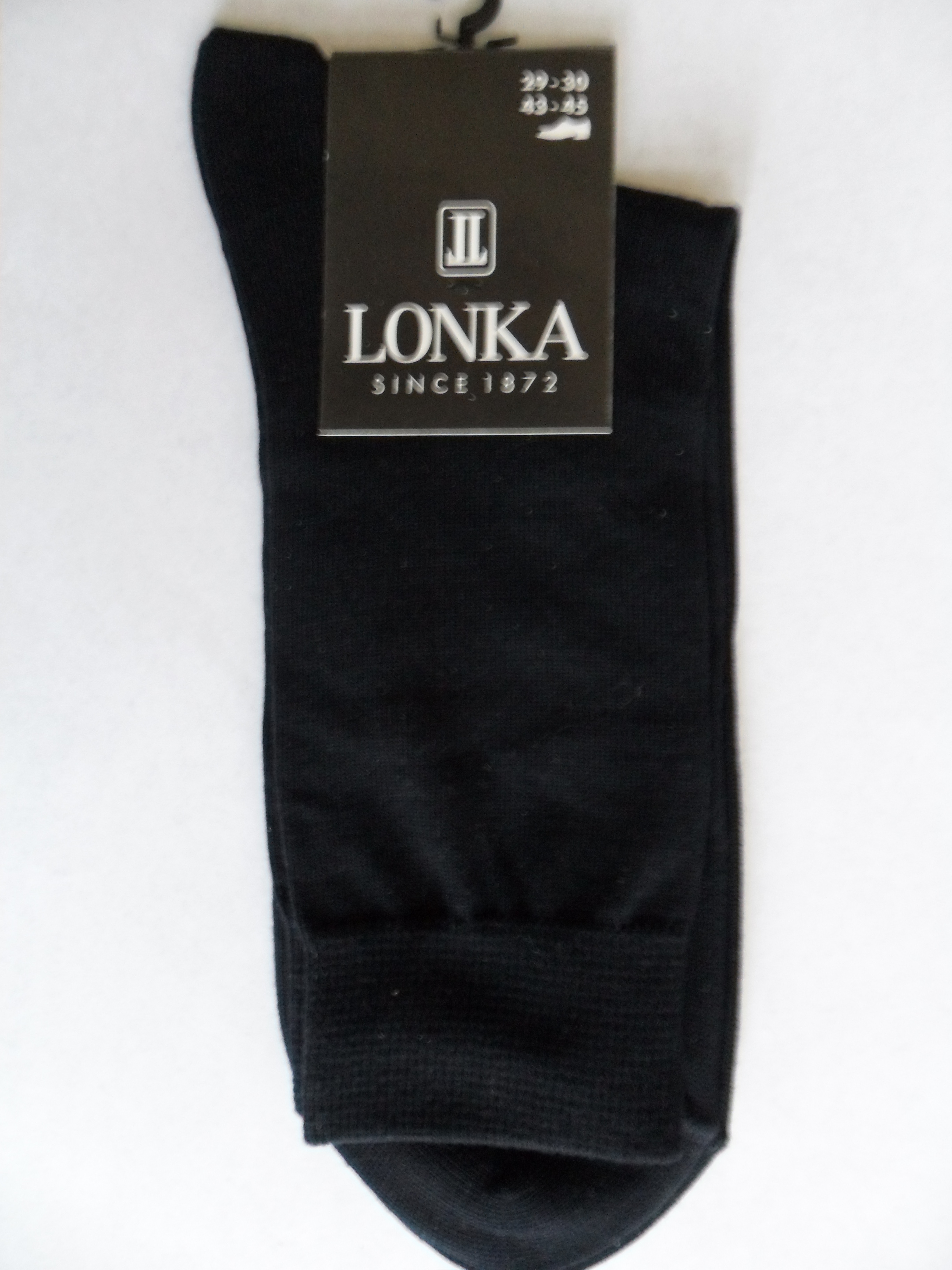 HARBURET-pánské ponožky LONKA tmavěmodré 43-45(29-30)