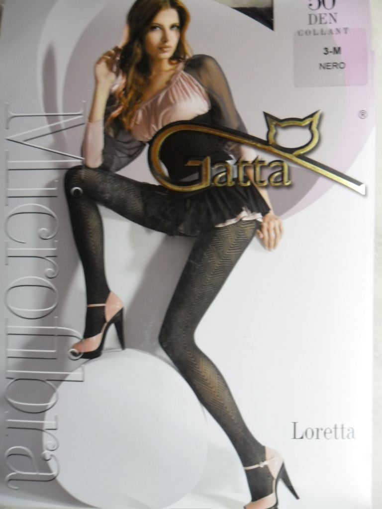 Gatta Loretta 51 50 den Punčochové kalhoty nero-černé