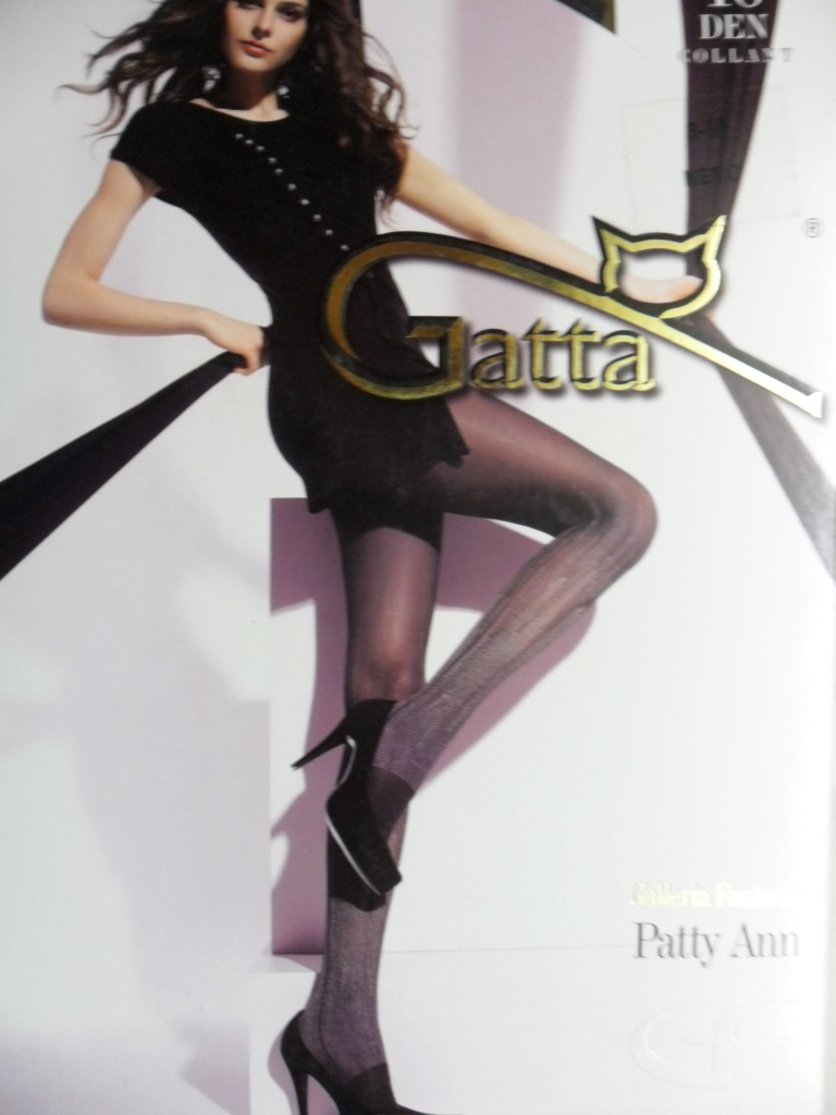 PATTY ANN 01 40den-punčochové kalhoty Gatta nero-černé
