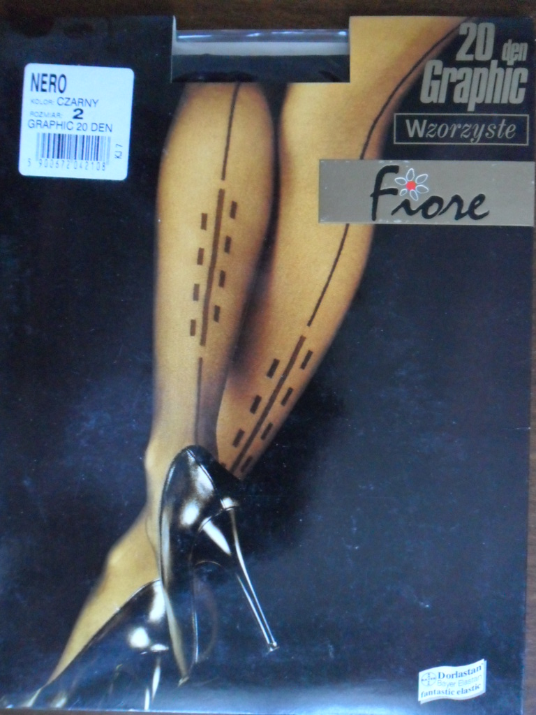 GRAPHIC 20den-punčochové kalhoty FIORE 2-S