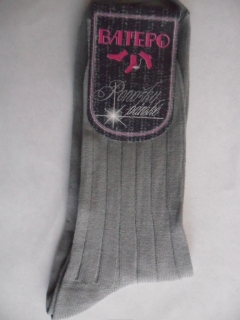 LENA-pánské ponožky BATEPO světle šedé 47-48(31-32)