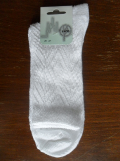 DANA-dětské ponožky TAPO bílé 27-29 (18-19) 