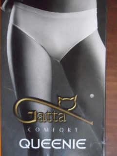 QUEENIE BIKINY-kalhotky Gatta black-černé XL