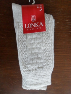 MODRAVA-dámské vlněné ponožky LONKA černé 38-40(25-26)