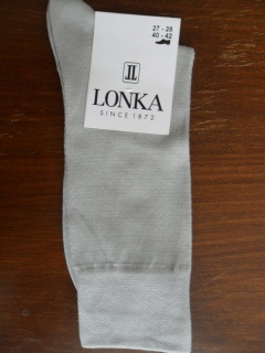 HAUR-pánské ponožky LONKA černé 41-42(27-28)