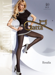 Gatta Rosalia 40 den Punčochové kalhoty sabbia - světle šedé