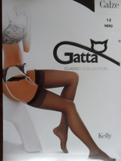 Gatta Kelly 20 den Punčochy  beige-středně hnědé