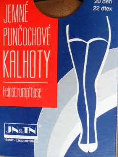 PK 4.1-punčochové kalhoty20den , klasické JN-TN 158/100