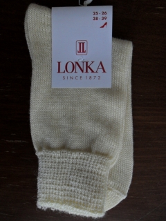 PANDY-dámské zimní ponožky LONKA černé 38-39 (25-26)