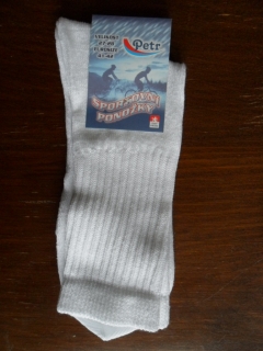 PEMIVZOR-pánské sportovní ponožky slabé  PEMI černé
