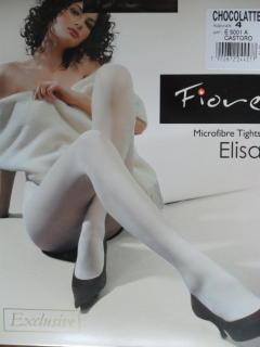 Fiore Elisa 40 den Punčochové kalhoty tan-středně hnědé 4-L
