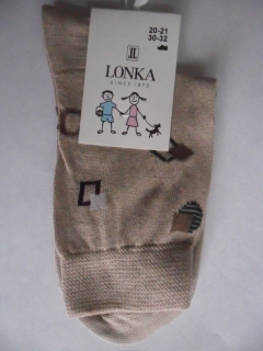 EGOM-dětské ponožky LONKA 30-32 (20-21)