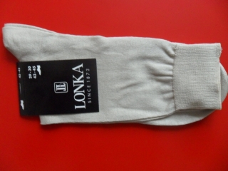 HUMBER- pánské ponožky LONKA černé 43-45 (29-30) 