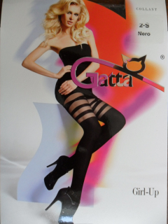 Gatta Girl - up 05 20 den Punčochové kalhoty nero-černé 3-M