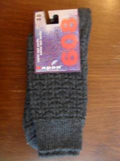 WINTR-pánské ponožky ŠTEPON tmavě šedé