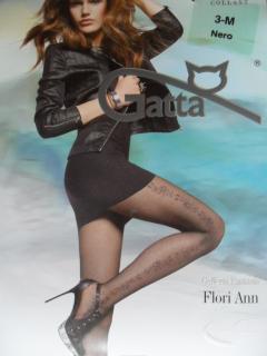 FLORI ANN 06 20den-punčochové kalhoty Gatta nero-černé 3-M