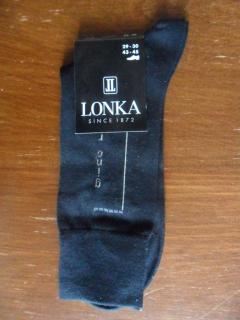 DULKARGIN-pánské ponožky LONKA černé 43-45(29-30)