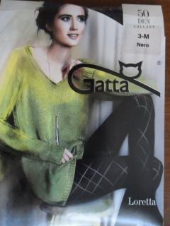 Gatta Loretta 95 50 den Punčochové kalhoty nero-černé