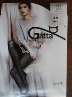 Gatta Loretta 96 50 den Punčochové kalhoty nero-černé