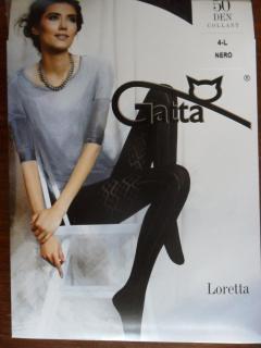 Gatta Loretta 97 50 den Punčochové kalhoty nero-černé